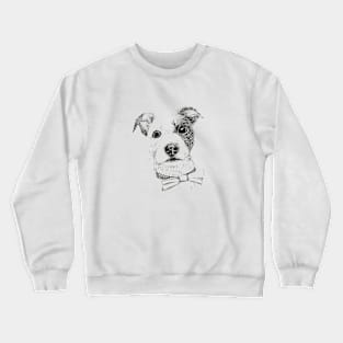 Jack Russell - Bo with a Bow tie Crewneck Sweatshirt